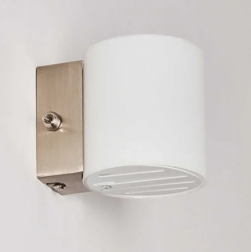 Applique Bamako Nickel Mat, 1 Lumiere