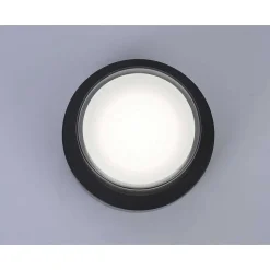 Applique Murale / Plafonnier Paul Neuhaus Q-Erik Led Blanc, 1 Lumiere, Detecteur De Mouvement, Telecommandes, Changeur De Couleurs