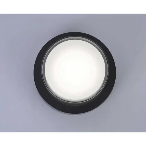 Applique Murale / Plafonnier Paul Neuhaus Q-Erik Led Blanc, 1 Lumiere, Detecteur De Mouvement, Telecommandes, Changeur De Couleurs