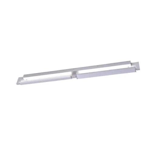 Applique Murale / Plafonnier Paul Neuhaus Q-Matteo Led Aluminium, 2 Lumieres, Telecommandes