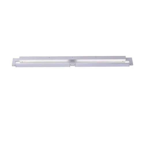 Applique Murale / Plafonnier Paul Neuhaus Q-Matteo Led Aluminium, 2 Lumieres, Telecommandes