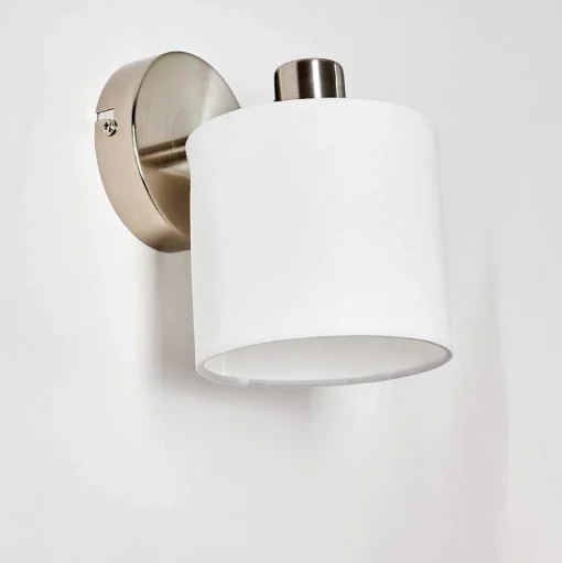 Applique Murale Alsen Nickel Mat, 1 Lumiere