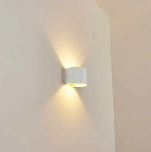 Applique Murale Badajoz Blanc, 1 Lumiere