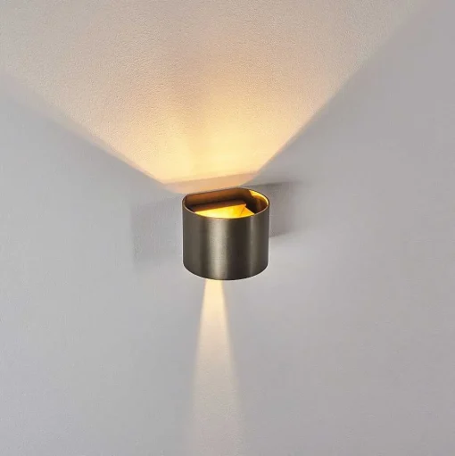 Applique Murale Badajoz Led Brun, 1 Lumiere