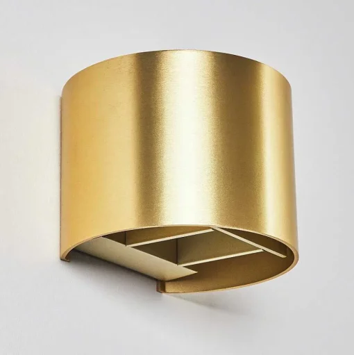 Applique Murale Badajoz Led Or, Laiton, 1 Lumiere