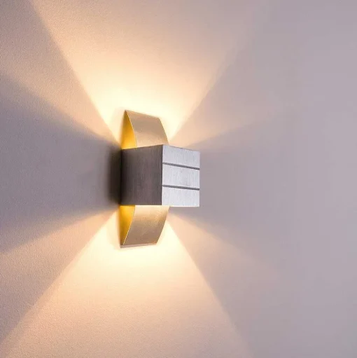 Applique Murale Baltimore Aluminium, 1 Lumiere