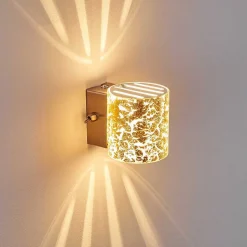 Applique Murale Bamako Nickel Mat, 1 Lumiere