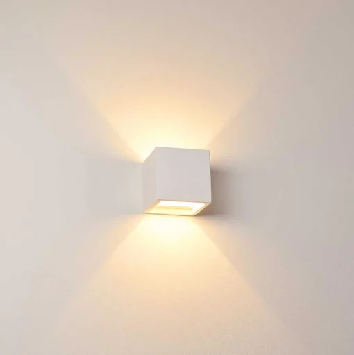 Applique Murale Braslo Blanc, 1 Lumiere