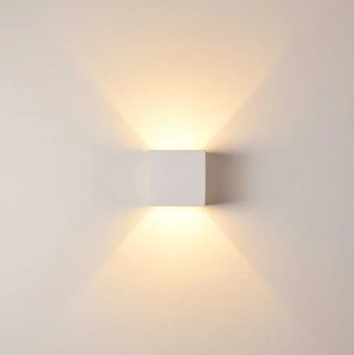 Applique Murale Braslo Blanc, 1 Lumiere