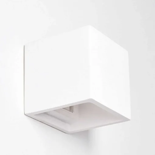 Applique Murale Braslo Blanc, 1 Lumiere