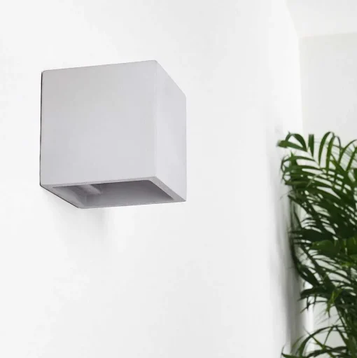 Applique Murale Braslo Gris, 1 Lumiere