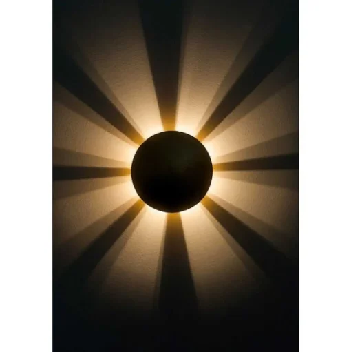 Applique Murale Brilliant Sunset Or, 1 Lumiere