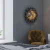 Applique Murale By Rydens Gross Chrome, 8 Lumieres