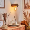 Applique Murale Canedo Brun, 1 Lumiere