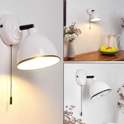 Applique Murale Catharine Blanc, 1 Lumiere