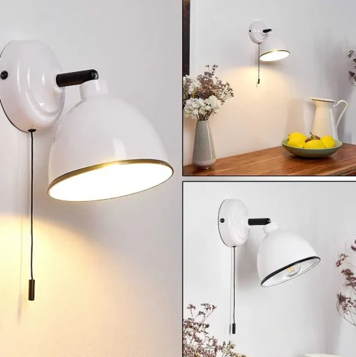 Applique Murale Catharine Blanc, 1 Lumiere