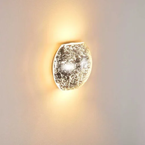 Applique Murale Concha Blanc, 1 Lumiere