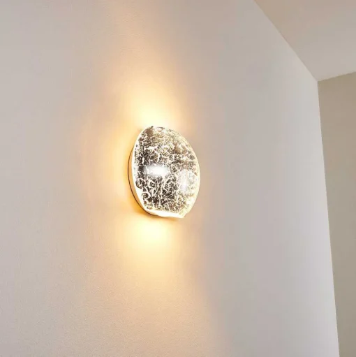 Applique Murale Concha Blanc, 1 Lumiere