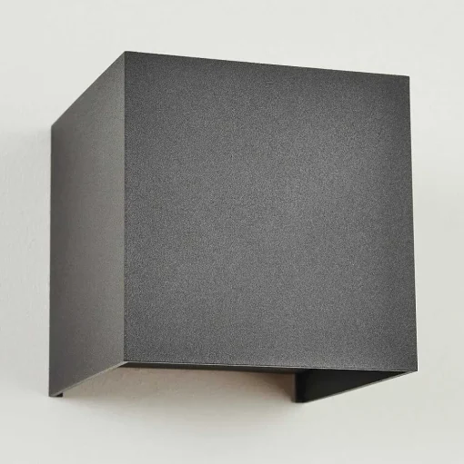 Applique Murale D'Exterieur Tamarin Led Anthracite, 1 Lumiere