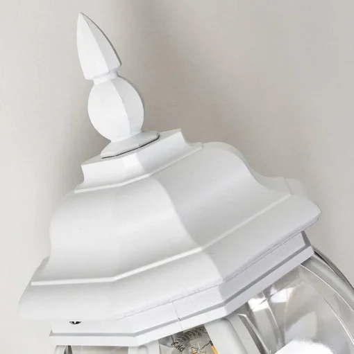 Applique Murale D'Exterieur Lentua Blanc, 1 Lumiere