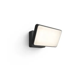 Applique Murale D'Exterieur Philips Hue White Welcome Led Noir, 1 Lumiere