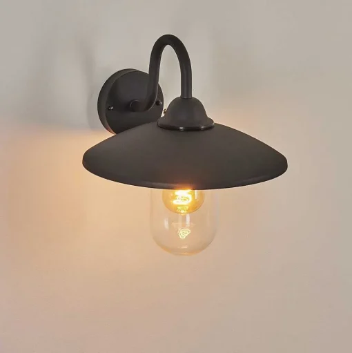 Applique Murale D'Exterieur Cadeade Anthracite, 1 Lumiere