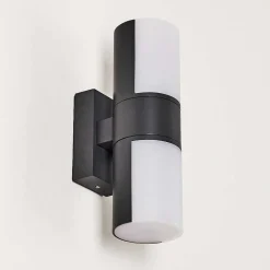 Applique Murale D'Exterieur Baulund Led Anthracite, 1 Lumiere
