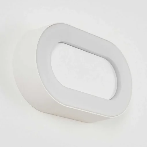 Applique Murale D'Exterieur Paleroo Led Blanc, 1 Lumiere