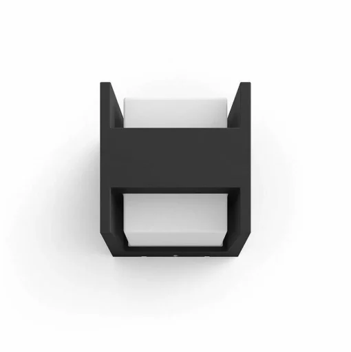 Applique Murale D'Exterieur Philips Hue White Fuzo Led Noir, 1 Lumiere