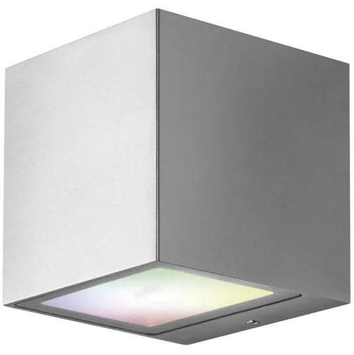 Applique Murale D'Exterieur Ledvance Smart+ Acier Brosse, 1 Lumiere