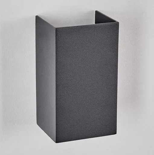 Applique Murale D'Exterieur Tamarin Led Anthracite, 1 Lumiere