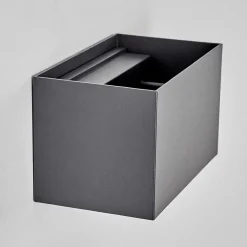 Applique Murale D'Exterieur Tamarin Led Anthracite, 1 Lumiere