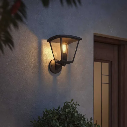 Applique Murale D'Exterieur Philips Hue White Inara Led Noir, 1 Lumiere