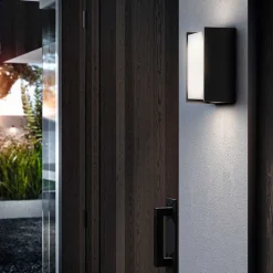 Applique Murale D'Exterieur Set X 2 Philips Hue Turaco Led Anthracite, 1 Lumiere