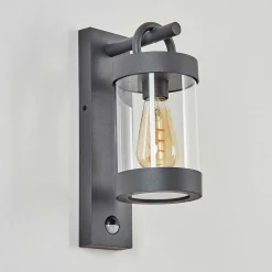 Applique Murale D'Exterieur Fulham Anthracite, 1 Lumiere