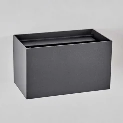 Applique Murale D'Exterieur Tamarin Led Anthracite, 1 Lumiere