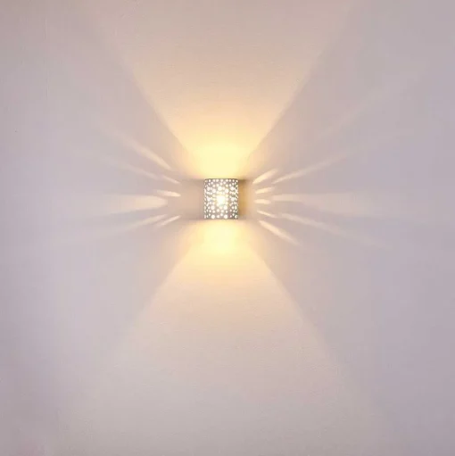 Applique Murale Glenden Blanc, 1 Lumiere