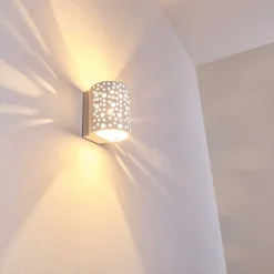 Applique Murale Glenden Blanc, 1 Lumiere