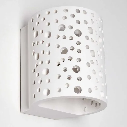 Applique Murale Glenden Blanc, 1 Lumiere