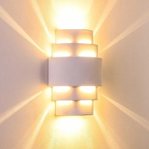 Applique Murale Handan Blanc, 1 Lumiere