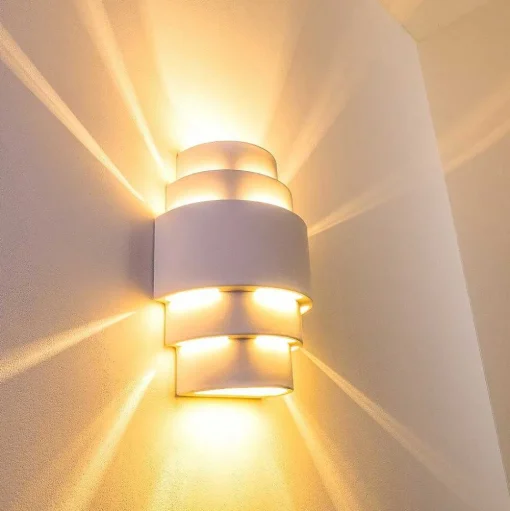 Applique Murale Handan Blanc, 1 Lumiere