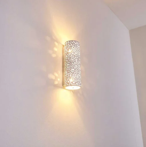 Applique Murale Jabiru Blanc, 2 Lumieres