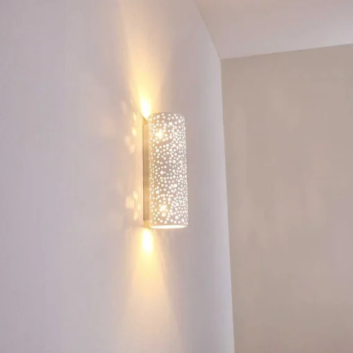 Applique Murale Jabiru Blanc, 2 Lumieres