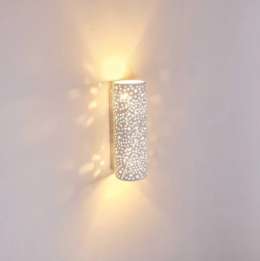 Applique Murale Jabiru Blanc, 2 Lumieres