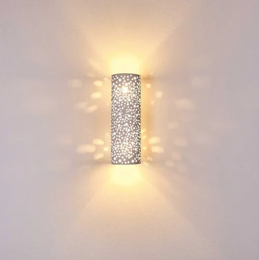 Applique Murale Jabiru Blanc, 2 Lumieres