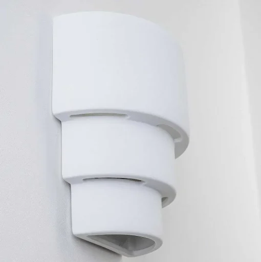 Applique Murale Karatschi Blanc, 1 Lumiere