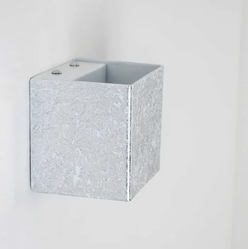 Applique Murale Olbia Led Argente, 1 Lumiere