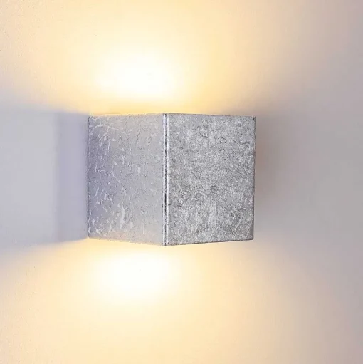 Applique Murale Olbia Led Argente, 1 Lumiere