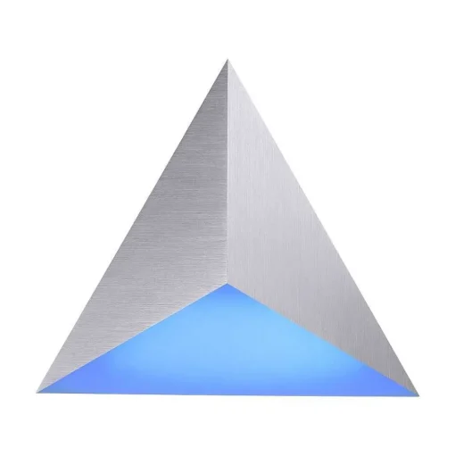 Applique Murale Paul Neuhaus Neuhaus Q-Tetra Satellit Led Nickel Mat, 1 Lumiere, Telecommandes