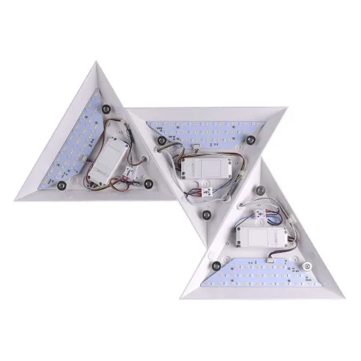 Applique Murale Paul Neuhaus Neuhaus Q-Tetra Satellit Led Nickel Mat, 1 Lumiere, Telecommandes
